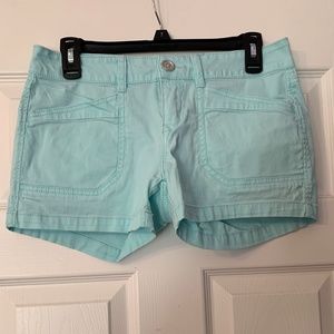 Light Teal Shorts